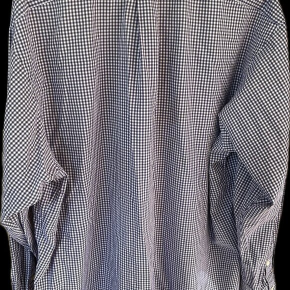 POLO Ralph Lauren Men's Purple Gingham Checked Blake Fit Oxford Shirt: XL - Picture 3 of 6